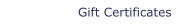Gift Certificates
